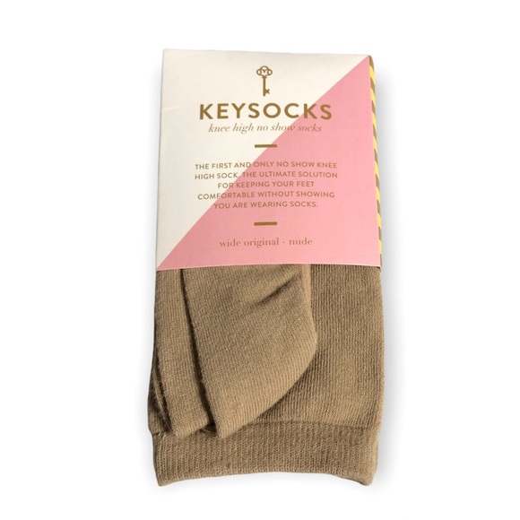 SOLD - Keysocks Knee High No-Show Socks - Picture 3 of 6